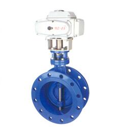 D001軟密封電動法蘭蝶閥